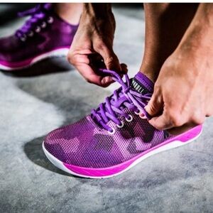 NOBULL LIGHTENING PURPLE CAMO TRAINERS W8.5 M7